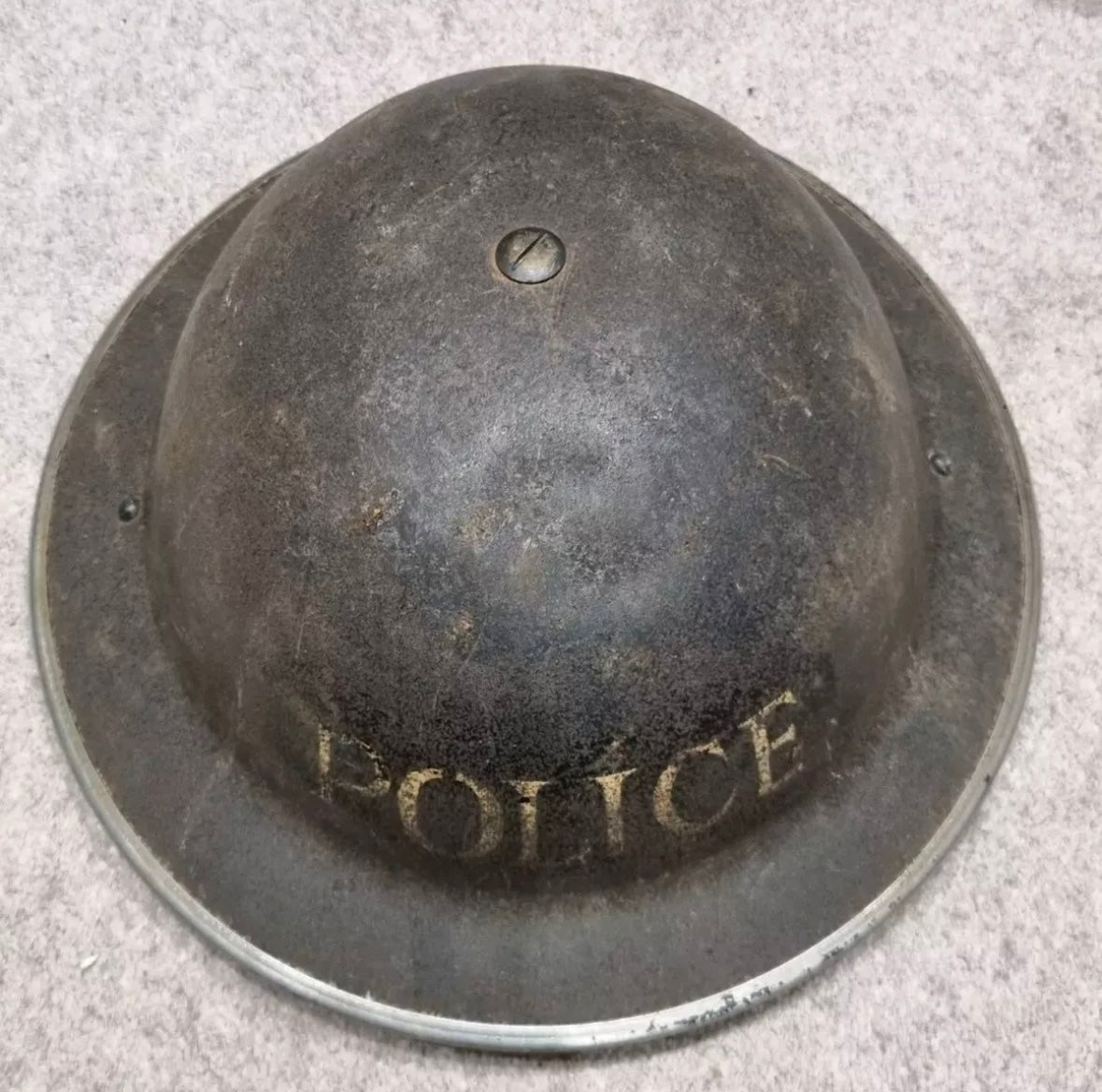 SOLD! WW2 British Police MK2 'Brodie' Helmet