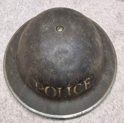 SOLD! WW2 British Police MK2 'Brodie' Helmet