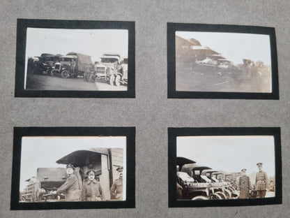 Extremely Rare WW1 Sherwood Foresters 2 Private Photo Albums & Swagger Stick