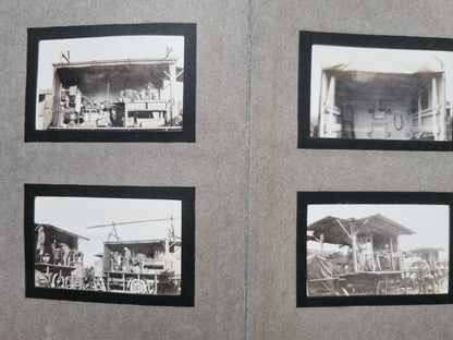 Extremely Rare WW1 Sherwood Foresters 2 Private Photo Albums & Swagger Stick