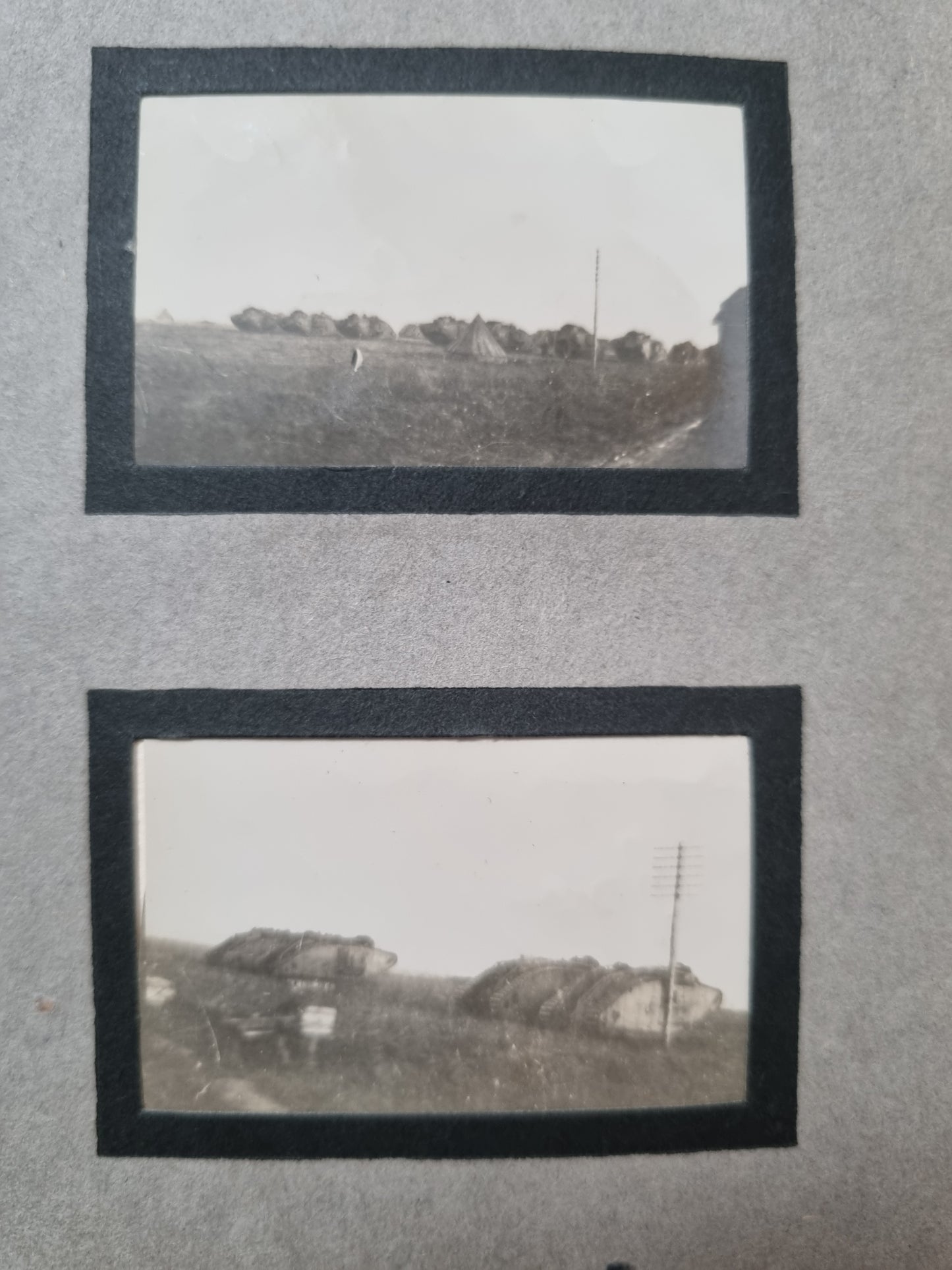 Extremely Rare WW1 Sherwood Foresters 2 Private Photo Albums & Swagger Stick