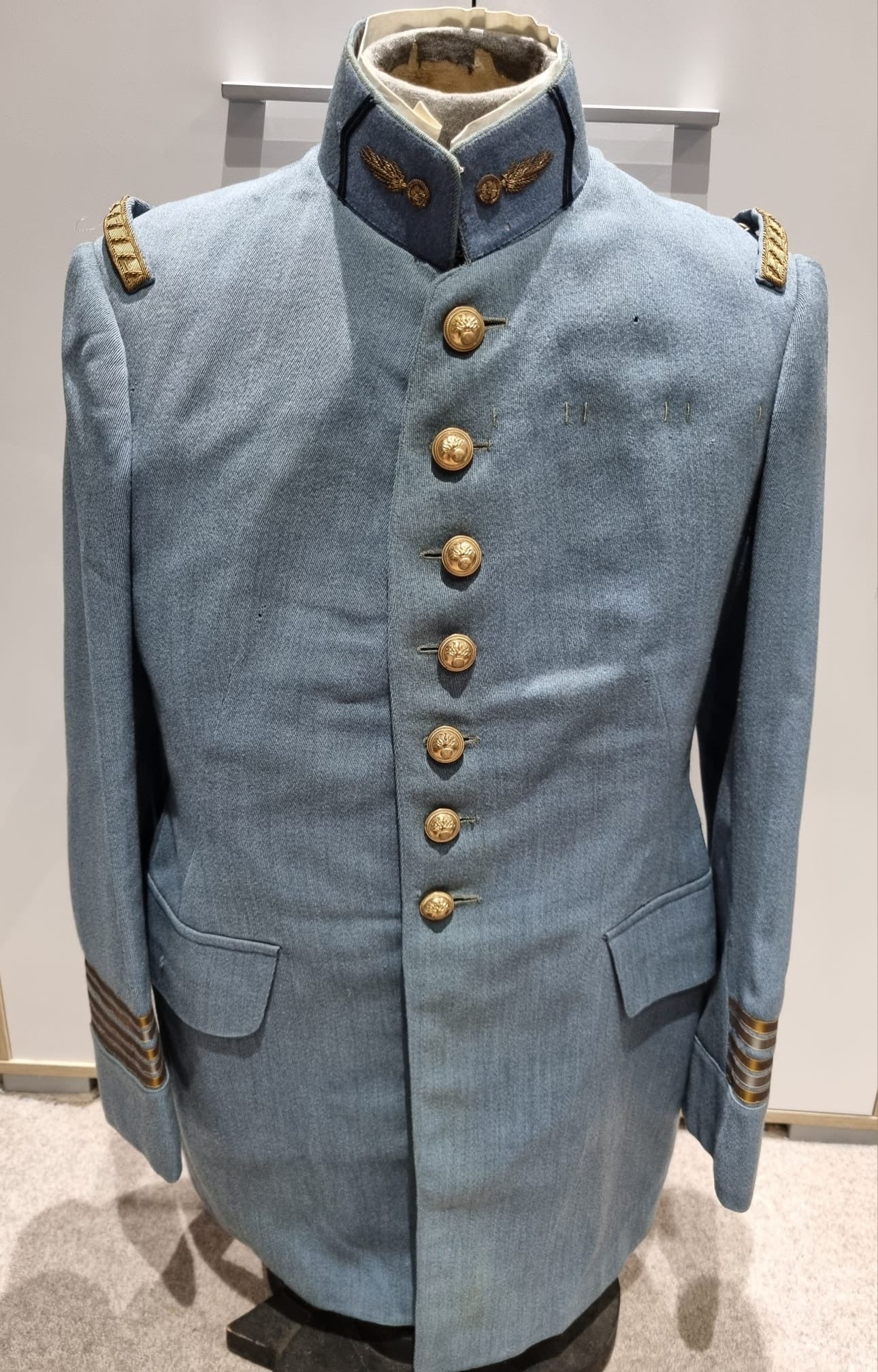 SOLD! Pre WW2 French Infantry Lieutenant Colonel’s M22 Horizon Blue Jacket