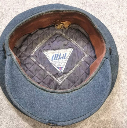 SOLD! WW2 RAF Officer’s Visor Cap attributed to Adam Thomas Dugdale DFC