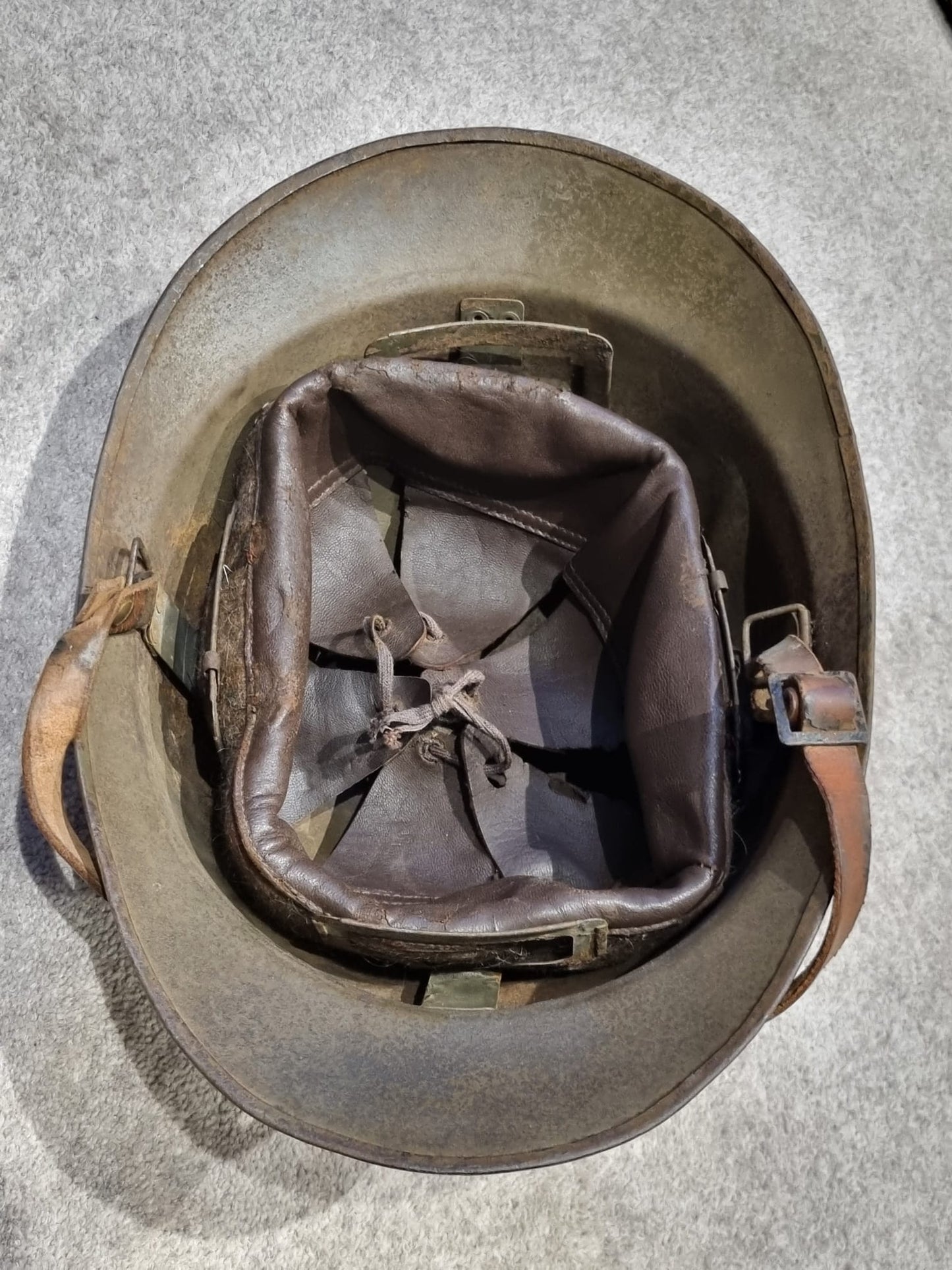 SOLD! WW2 French Colonial Navy M26 Adrian Helmet