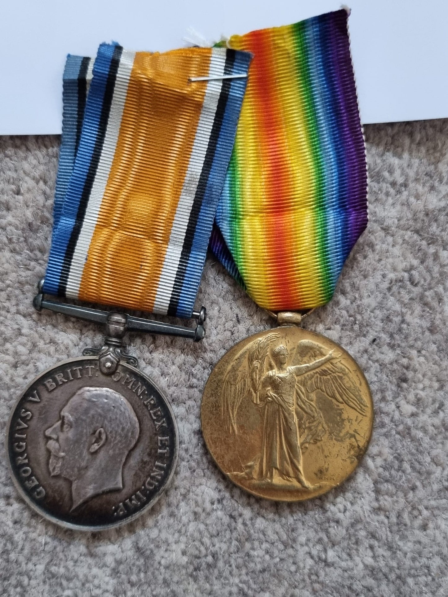 SOLD! WW1 and WW2 British Medal Set to Father & Son William Oughtred Red Cross (WW1) & Captain Eric Oughtred, 1/5th Manchester Regt (WW1 and WW2)