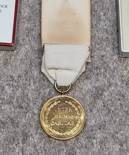 SOLD! WW1 British Red Cross Society Medal and Certificate for War Service 1914-18