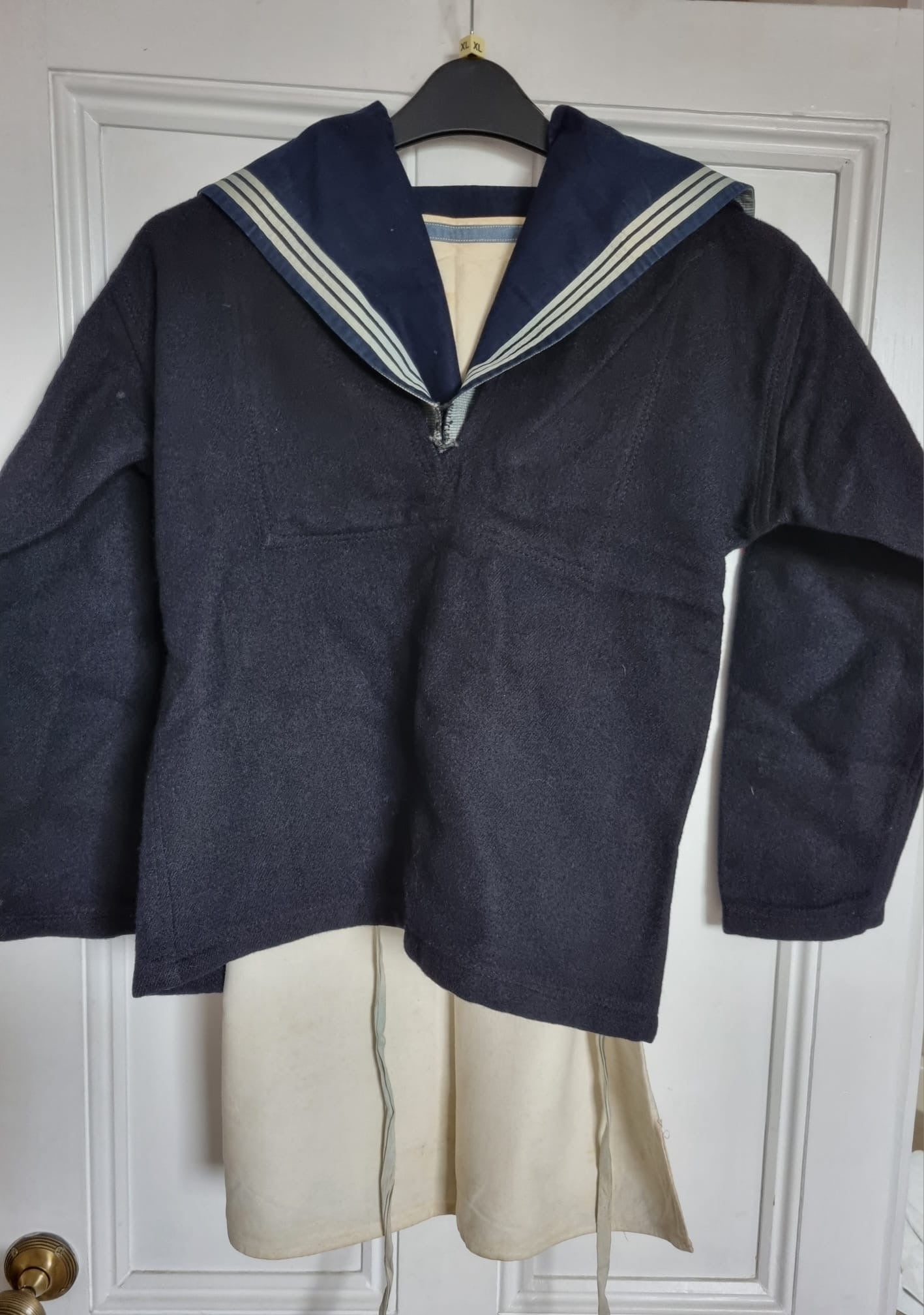 WW2 Era Royal Fleet Reserve Sailors Full Uniform & Ratings Cap