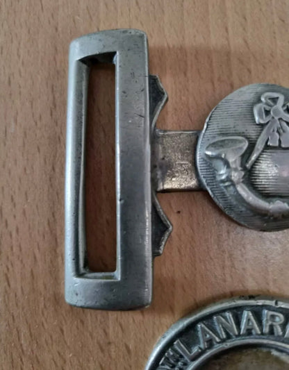 SOLD! Pre-1908 29th Lanarkshire Volunteer Rifles Belt Buckle