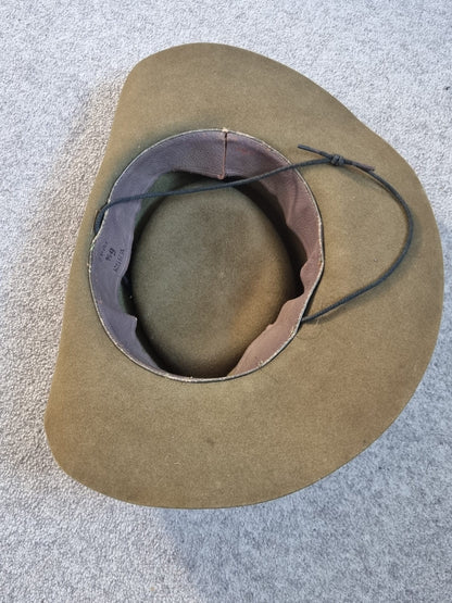 WW2 Royal Australian Air Force (RAAF) Slouch Hat, Dated 1943