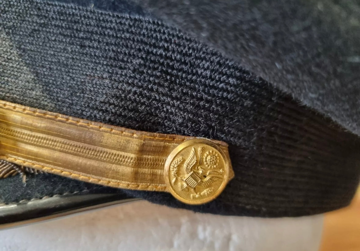 SOLD! 1950-60s US Navy Academy Officer’s Visor Cap