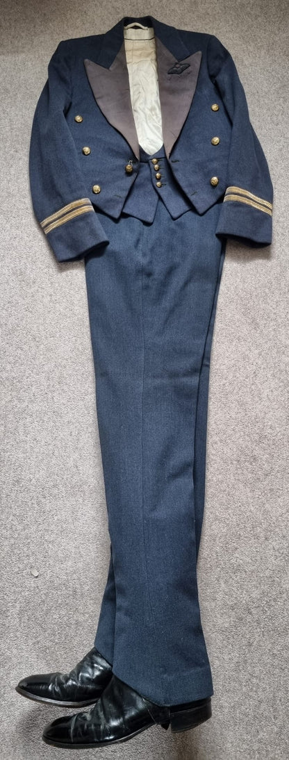 SOLD! WW2 RAF Mess Uniform named to Pilot Officer John Fletcher McPhie, Stalag Luft 3 Interest!