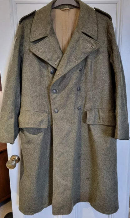 SOLD! WW2 Swedish Army Greatcoat, Dated 1940