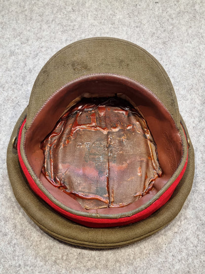 SOLD! WW2 British Army General’s Khaki Visor Cap