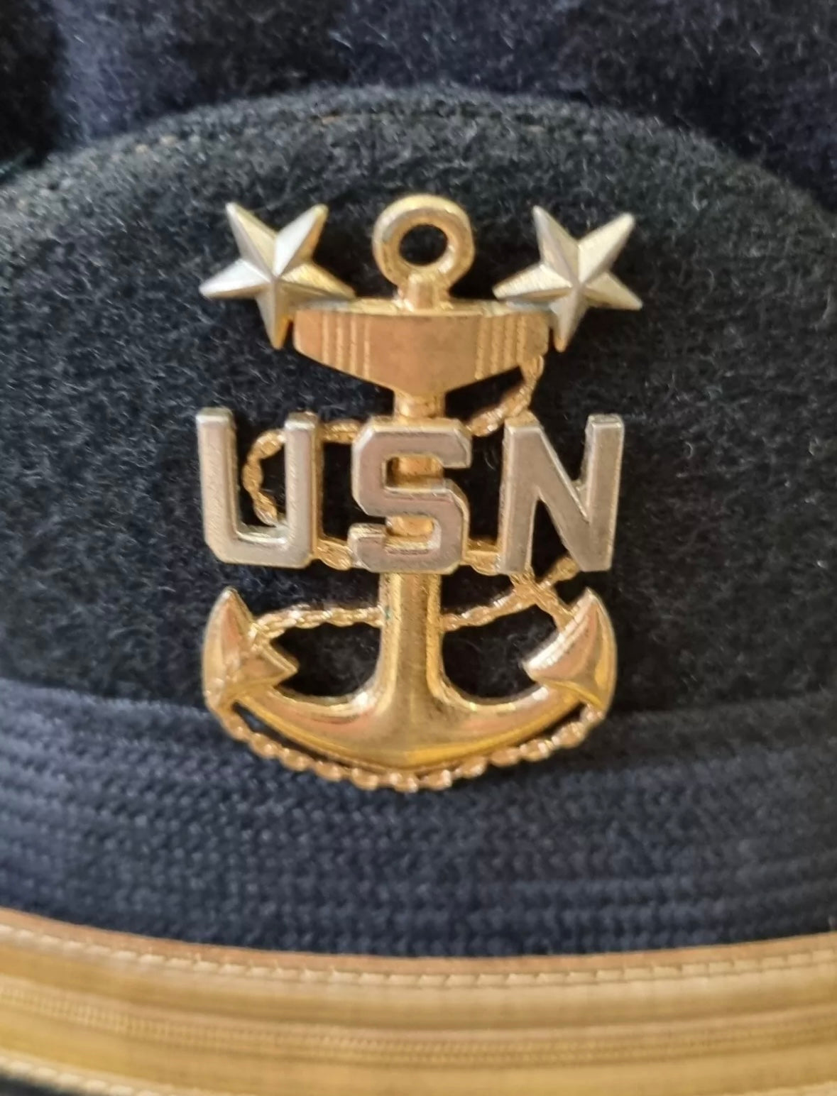 1950-60s US Navy Chief Petty Officer’s Visor Cap