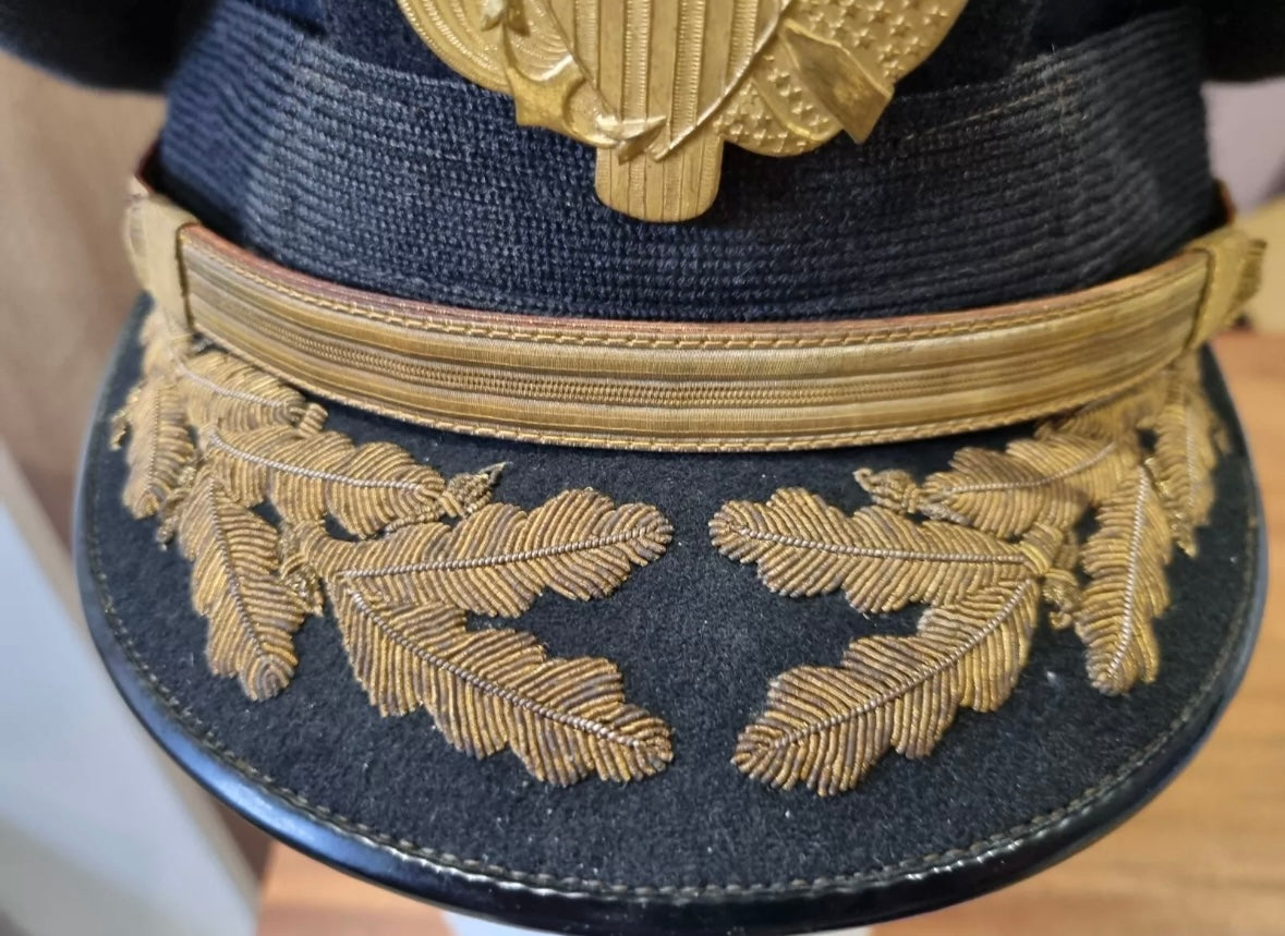 SOLD! 1950-60s US Navy Academy Officer’s Visor Cap