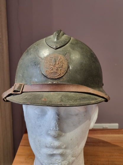 SOLD! WW2 French/Polish Army M26 ‘Adrian’ Helmet