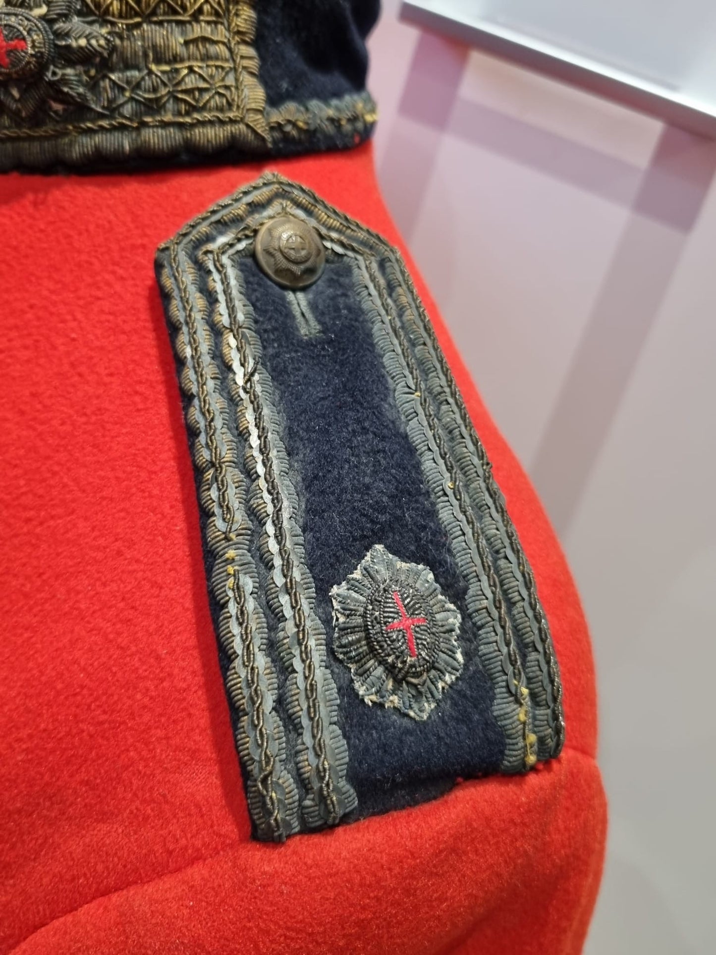 SOLD! WW1 Era Coldstream Guards Officers Scarlet Tunic