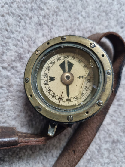 WW1 British Royal Flying Corps Collection, including Flying Helmet, Goggles, Wrist Compass and Map Board