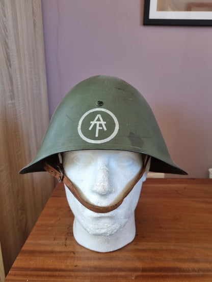 SOLD! WW2 Danish M23/41 Helmet for a Civil Defence Academy