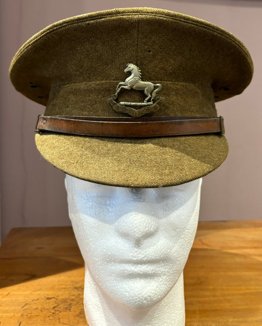 Early Interwar King’s (Liverpool) Regiment M1922 Visor Cap, Named