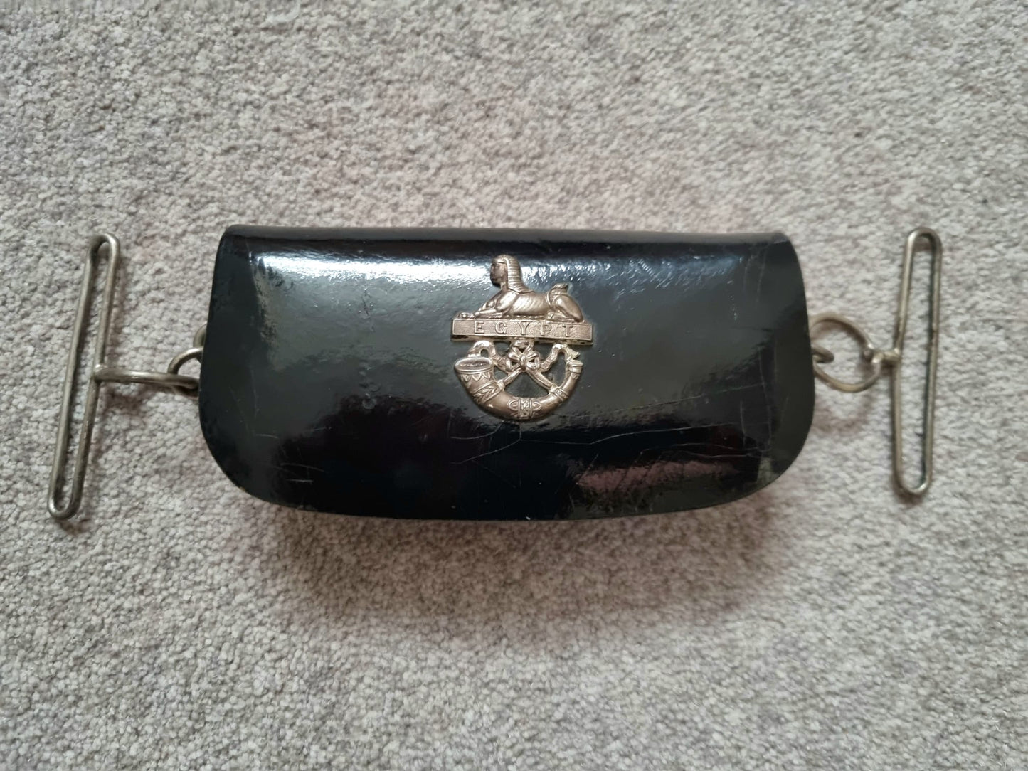 Victorian Royal Ulster Rifles Leather Cartridge Pouch