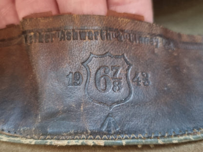 WW2 26th Indian Division Slouch Hat, Dated 1943