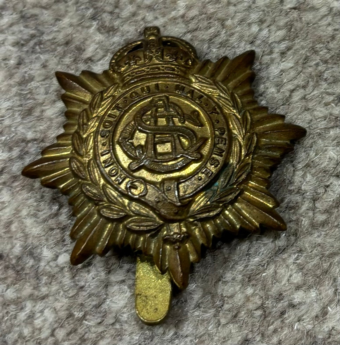 WW2 Royal Army Service Corps General Service Cap