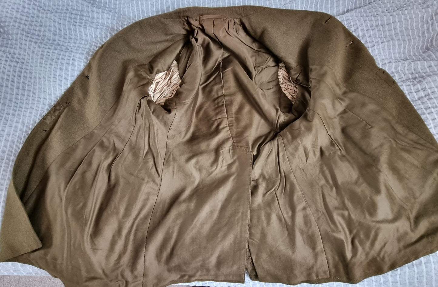 SOLD! WW2 British Army Captain’s Jacket and Sam Browne Belt, Dated 1939