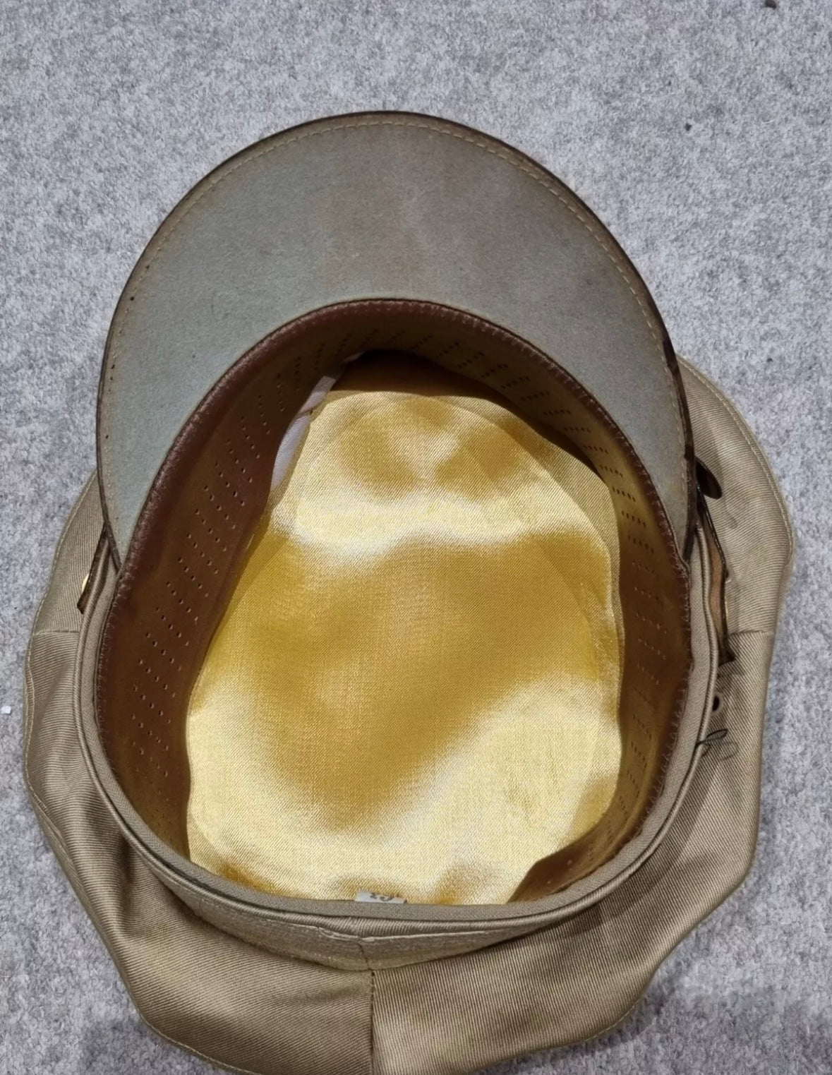 SOLD! WW2 US Army Air Corps Officer’s Summer Visor Cap