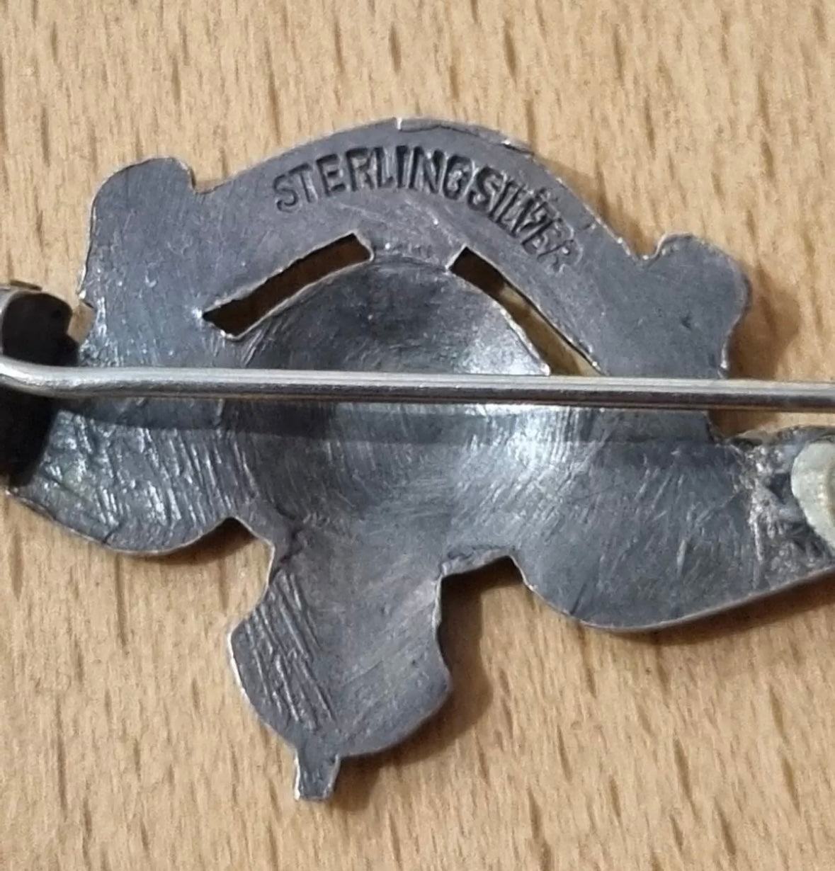 SOLD! WW1 Royal Flying Corps Silver Sweetheart Brooch