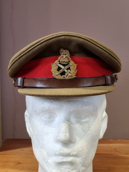 SOLD! WW2 British Army General’s Khaki Visor Cap