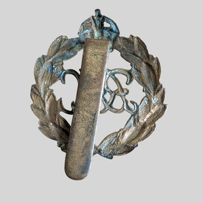 WW2 1st Pattern Royal Armoured Corps Gilding Metal Cap Badge