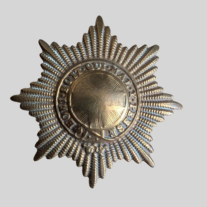 WW1 Coldstream Guards Gilding Metal Cap Star Badge