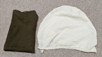 Fantastic WW2 British Army Ski Snow Commando Uniform Hat Webbing Equipment Set