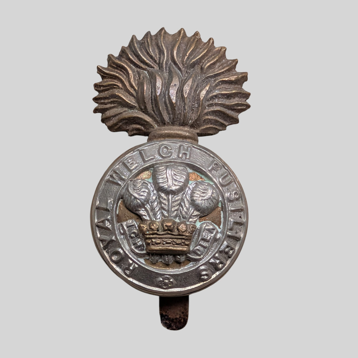 Royal Welch Fusiliers Bimetal Cap Badge