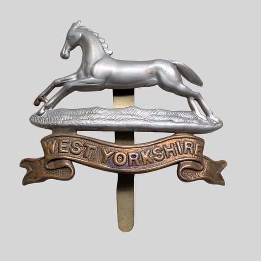 West Yorkshire Regiment Bimetal Cap Badge