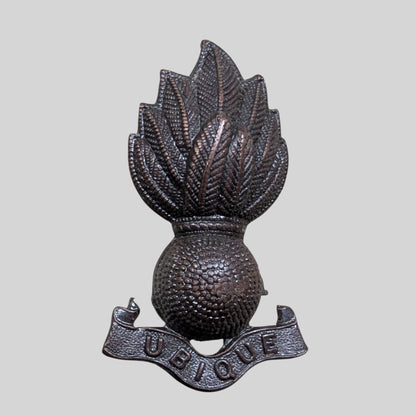Royal Engineers Officers Bronze Collar Badge