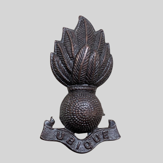 Royal Engineers Officers Bronze Collar Badge