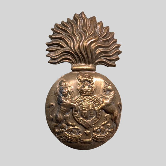 Royal Scots Fusiliers KC Gilding Metal Glengarry Cap Badge