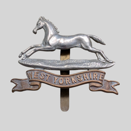 West Yorkshire Regiment Bimetal Cap Badge