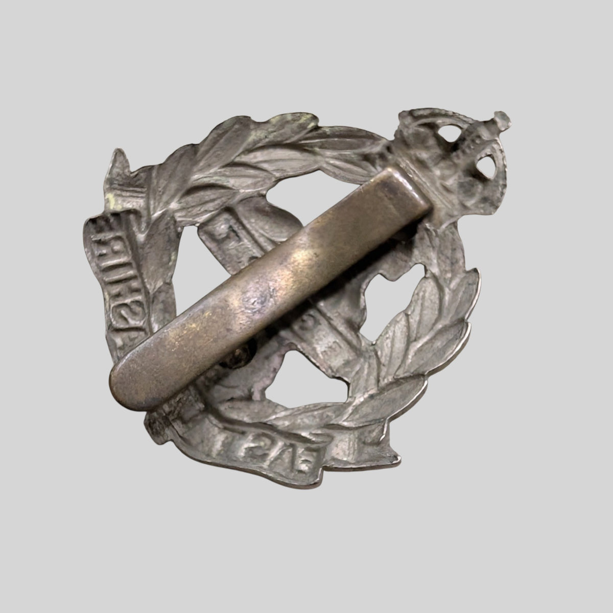 East Lancashire Regiment Bimetal Cap Badge