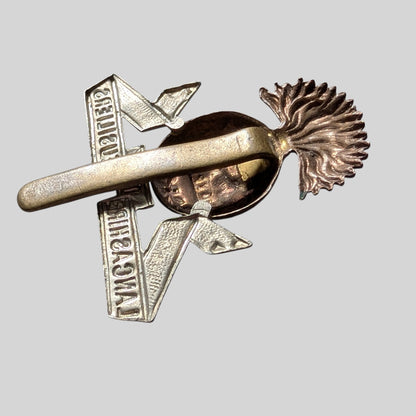 British Army Lancashire Fusiliers BiMetal Cap Badge