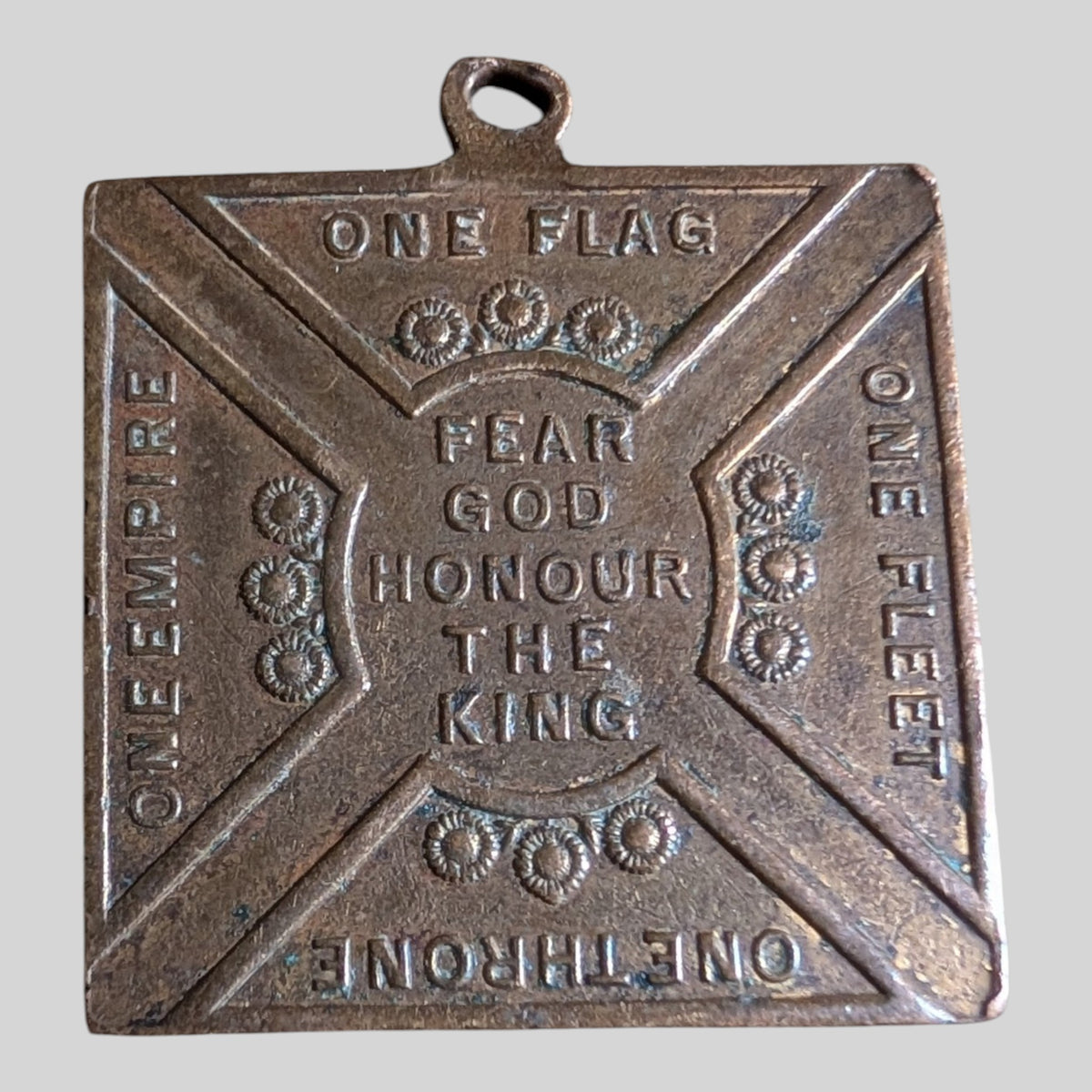 EDWARD VII RARE EMPIRE MOVEMENT COMMEMORATIVE MEDAL