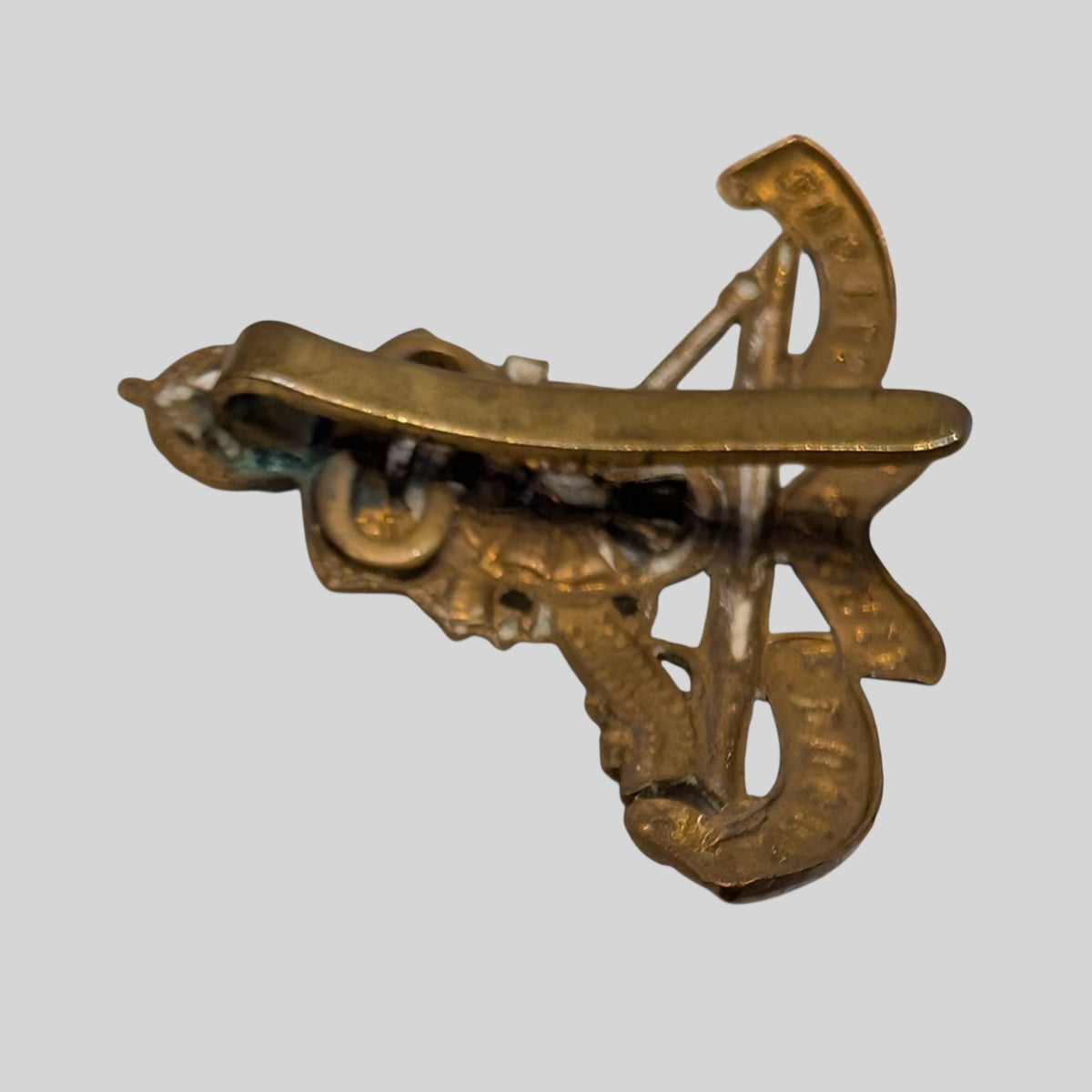 WW1 Royal Artillery Strengthened Slider Version KC Cap Badge