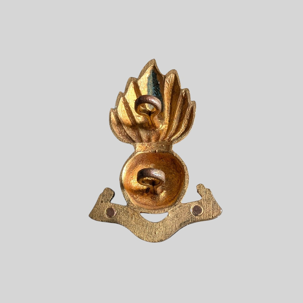 Royal Artillery Officer's Bimetal Collar Badge