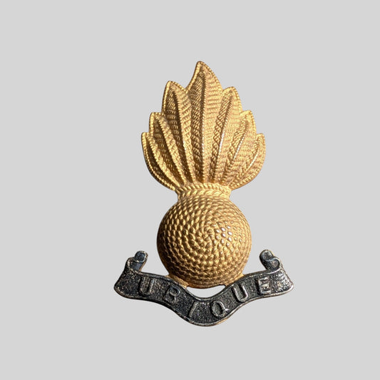 Royal Artillery Officer's Bimetal Collar Badge