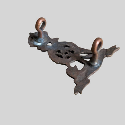 Labour Corps Officers Bronze Collar Badge