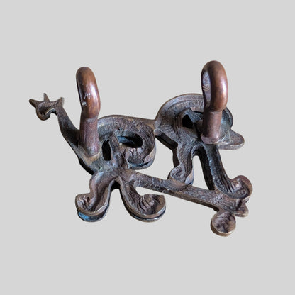 The City Of London Yeomanry (Rough Riders) Bimetal Collar Badge