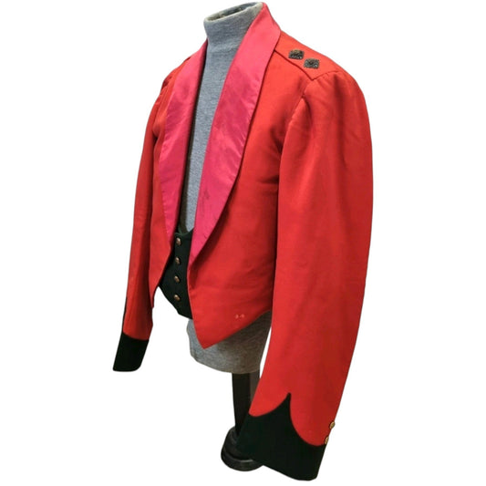 Lovely Victorian Durham Light Infantry Mess Jacket & Matching Waistcoat