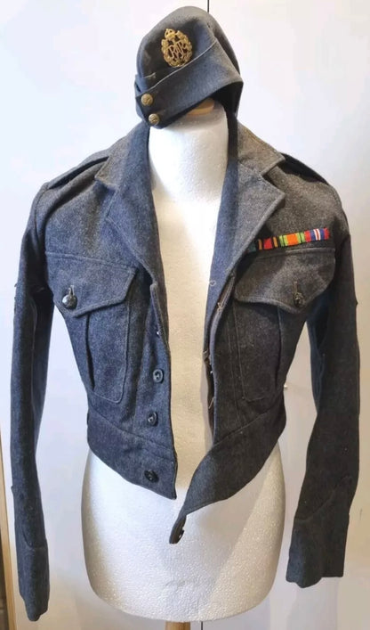 SOLD! Fantastic WW2 RAF Uniform Set to Corporal Arthur Norman Cotton, with Medals.